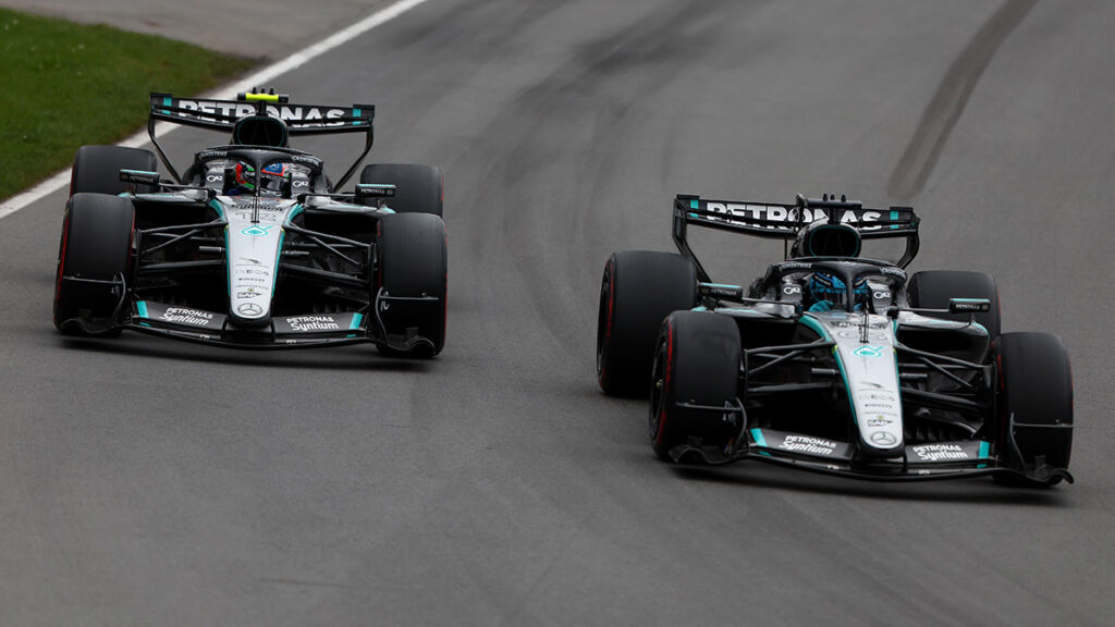 Formel 1 George Russell und Andrea Kimi Antonelli Mercedes Kanada 2026