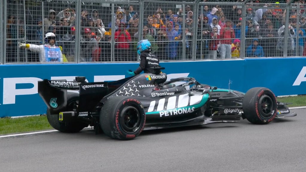 Formel 1 George Russell Mercedes Ausfall Kanada 2026