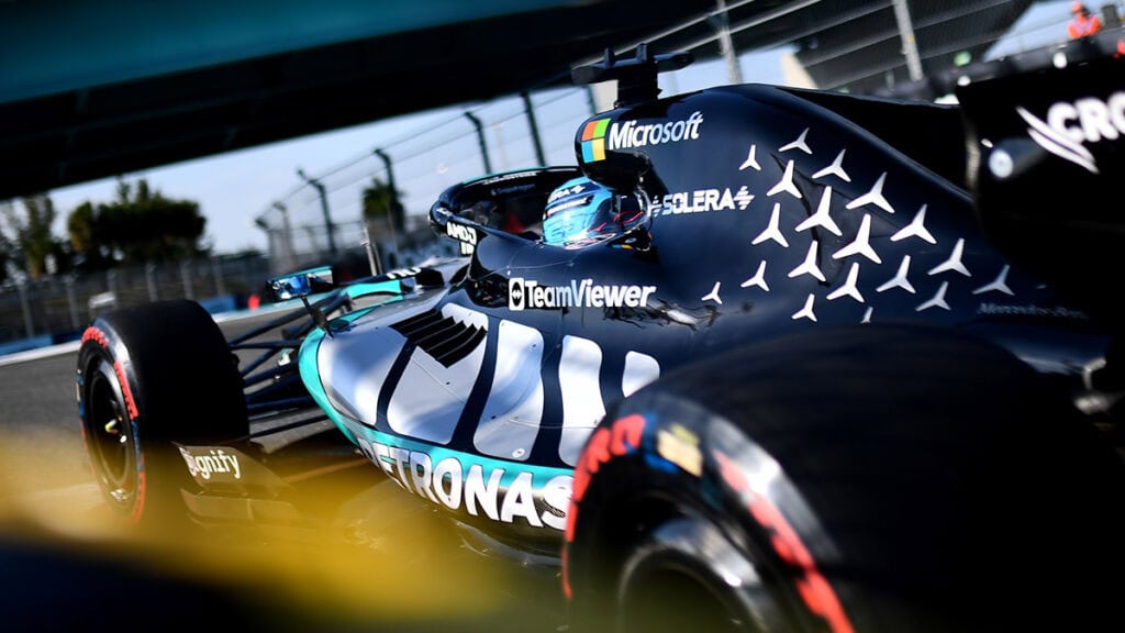 Formel 1 George Russell Mercedes Miami 2026