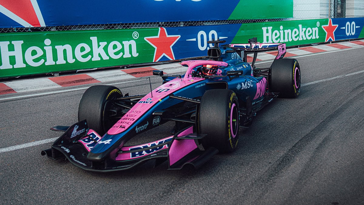 Formel 1 Pierre Gasly Alpine Monaco 2026