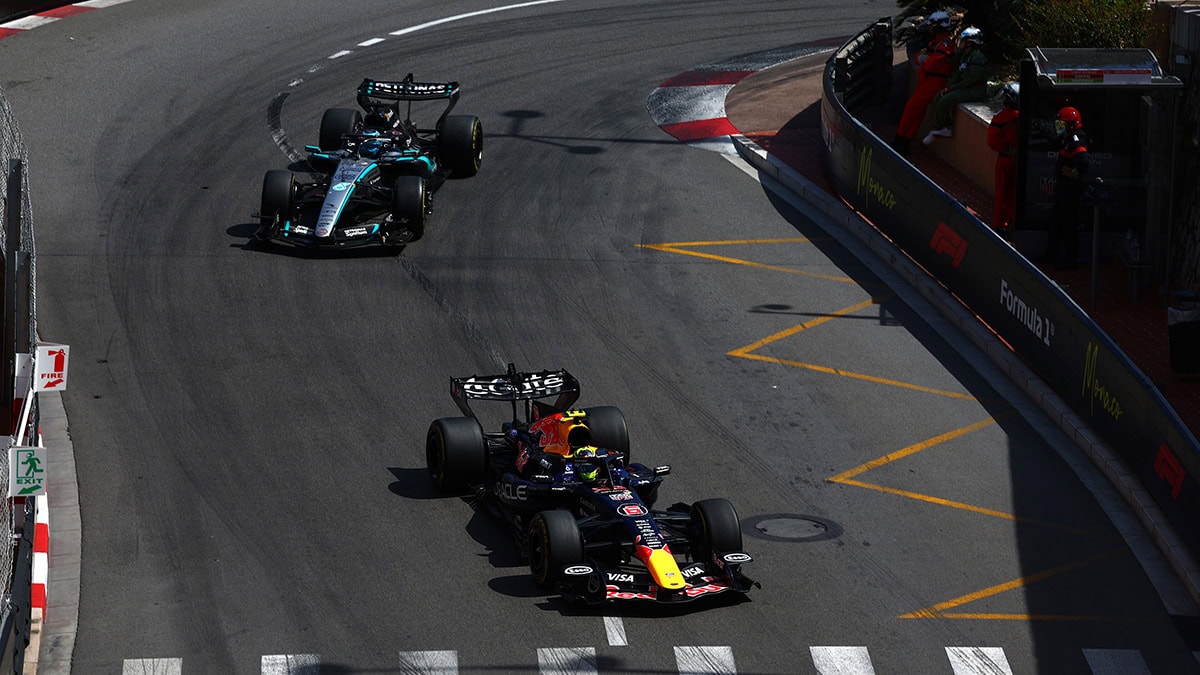 Formel 1 Isack Hadjar vor George Russell Monaco 2026