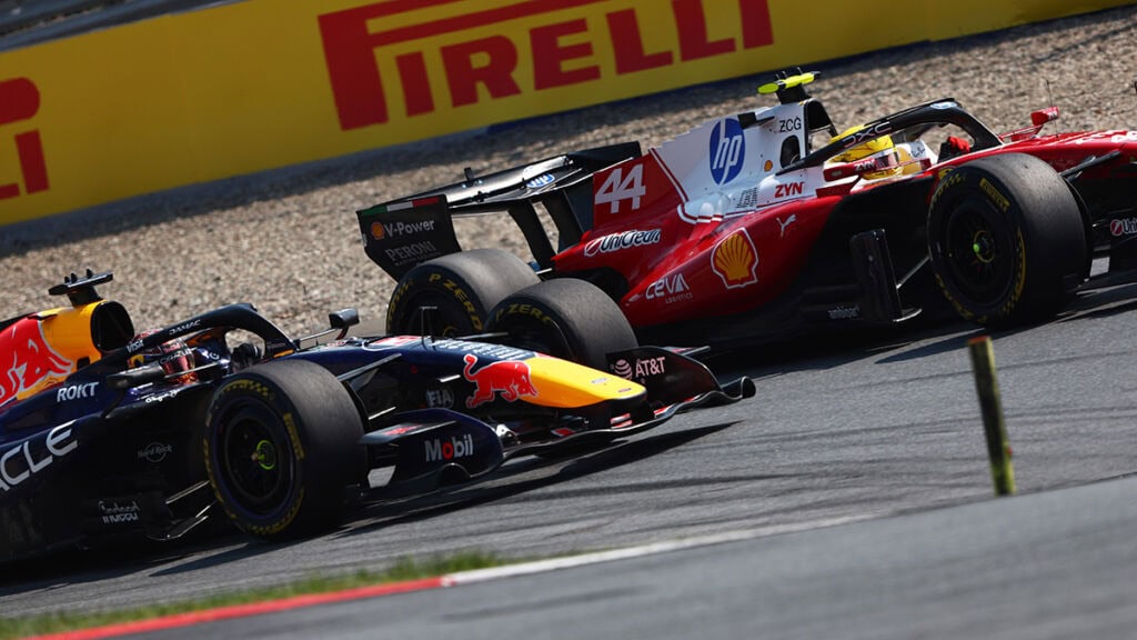 Formel 1 Max Verstappen und Lewis Hamilton Ferrari Red Bull Spielberg 2026