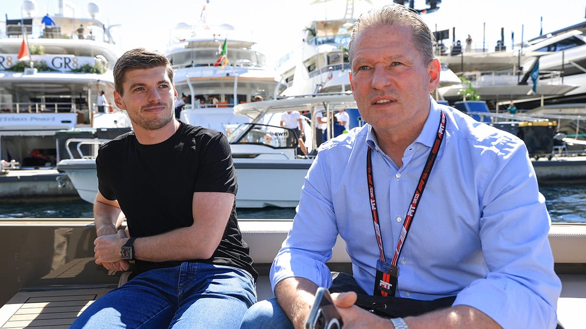 Formel 1 Jos und Max Verstappen
