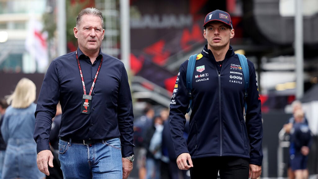 Formel 1 Jos und Max Verstappen