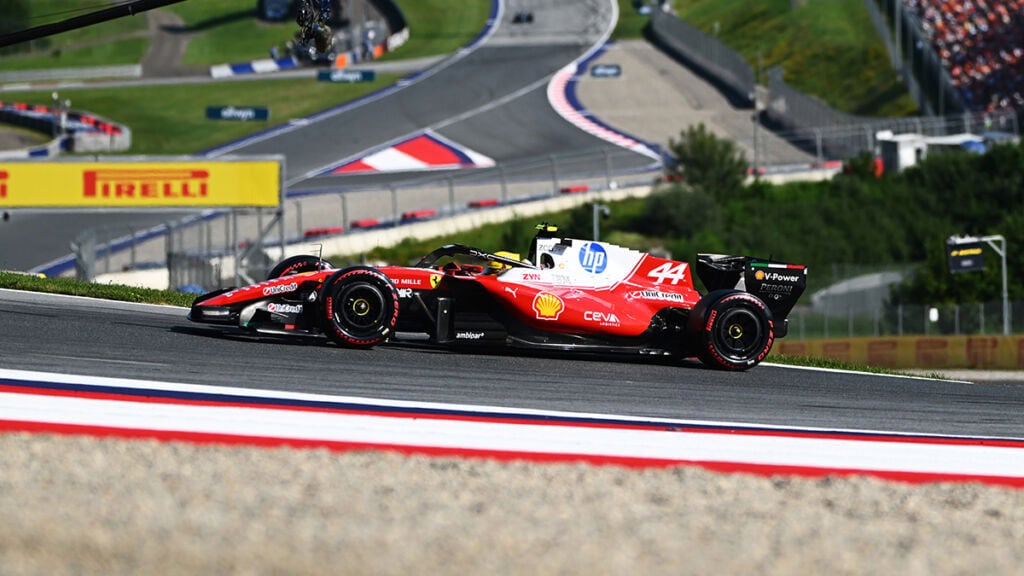 Formel 1 Lewis Hamilton Ferrari Spielberg 2026