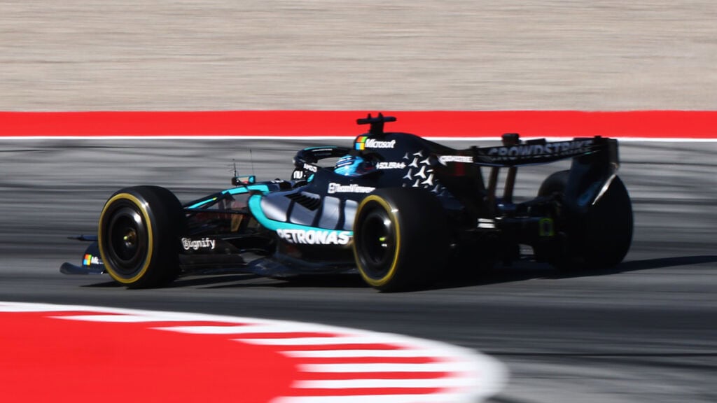 Formel 1 George Russell Mercedes Barcelona 2026