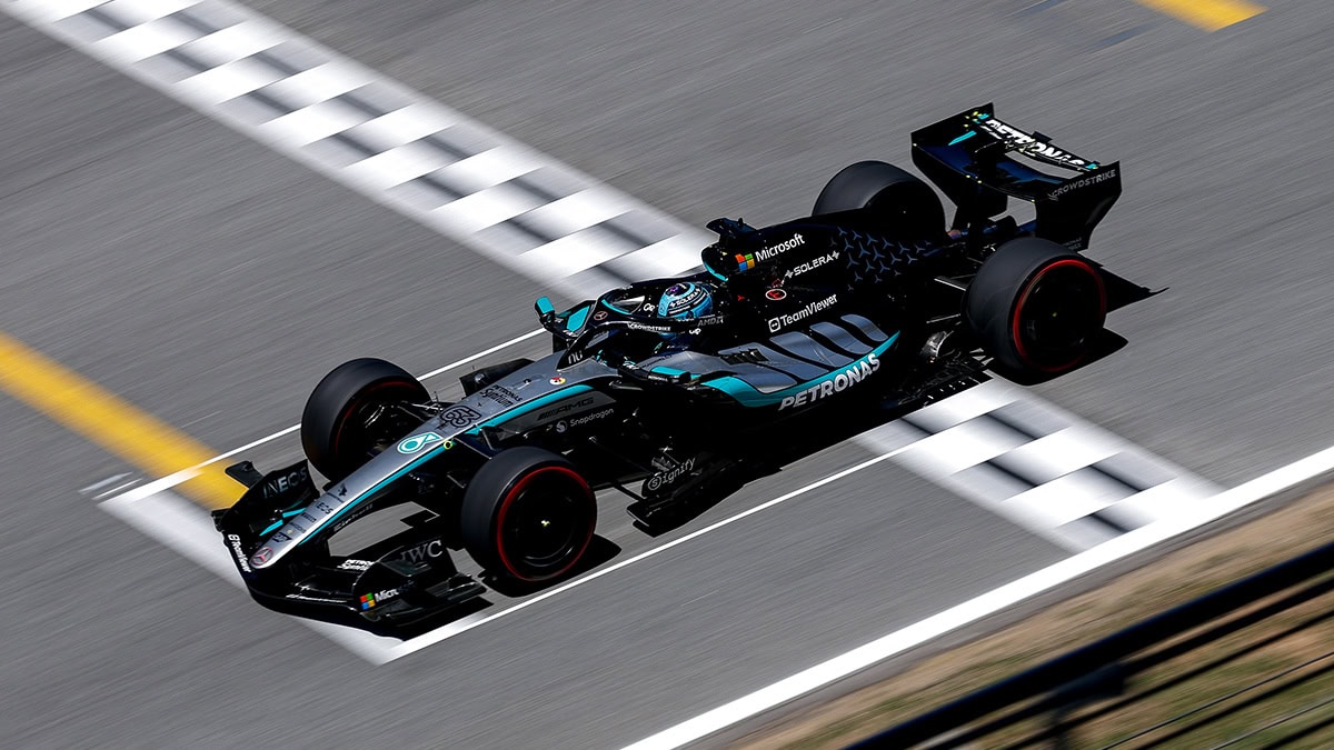 Formel 1 George Russell Mercedes Barcelona 2026