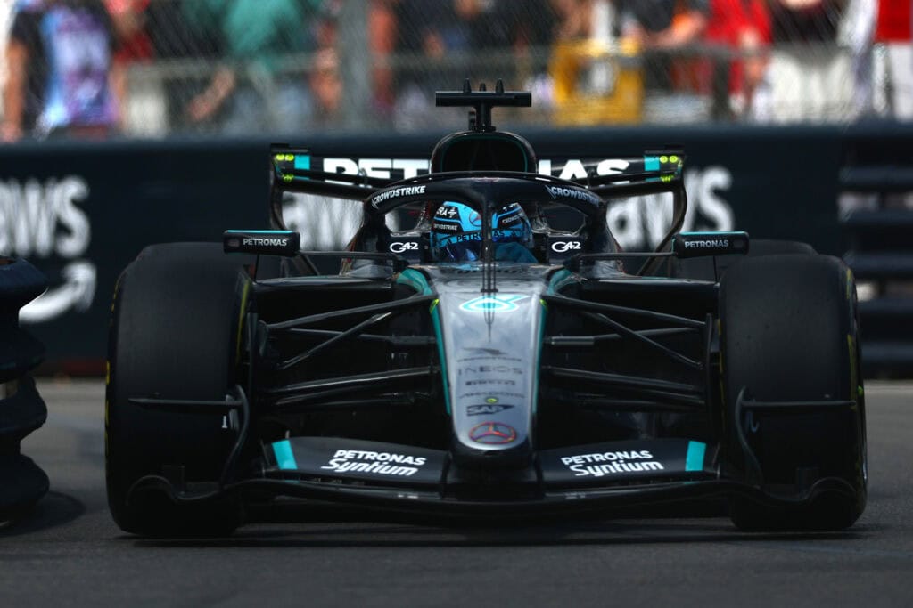 Formel 1 George Russell Mercedes Monaco 2026