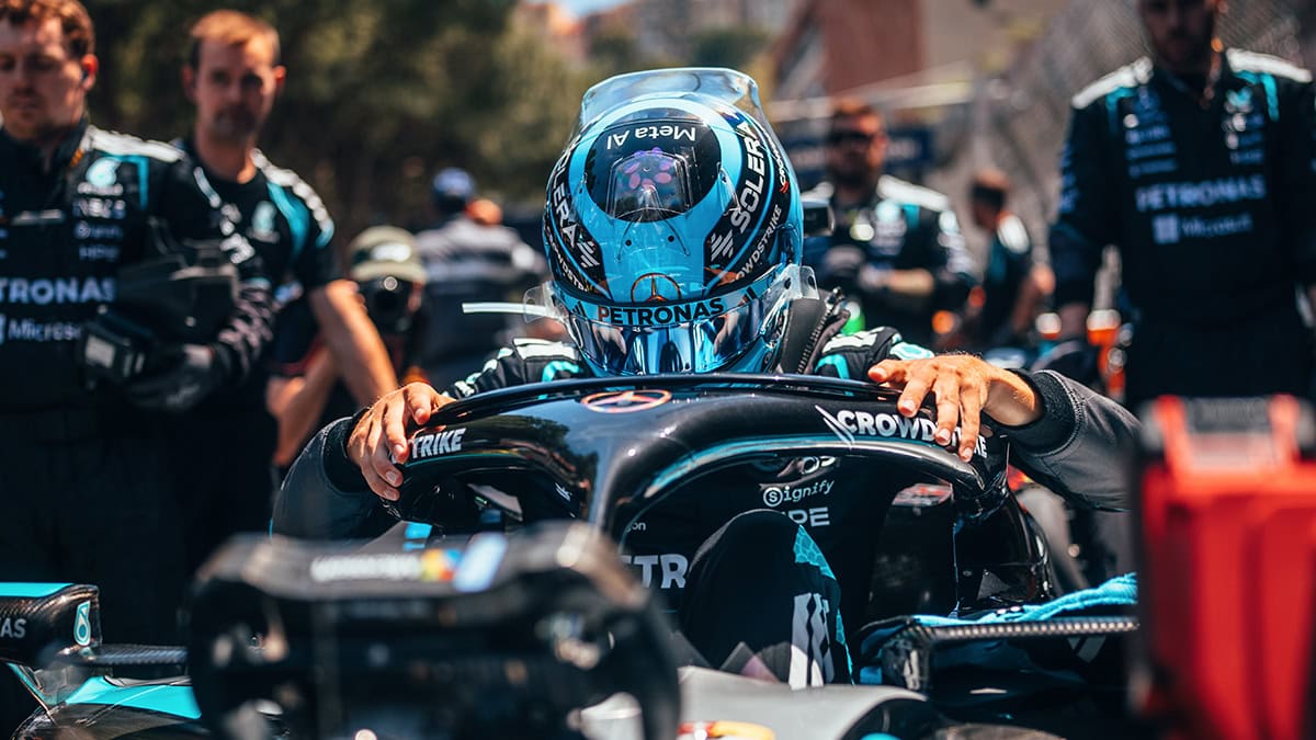 Formel 1 George Russell Mercedes Monaco 2026