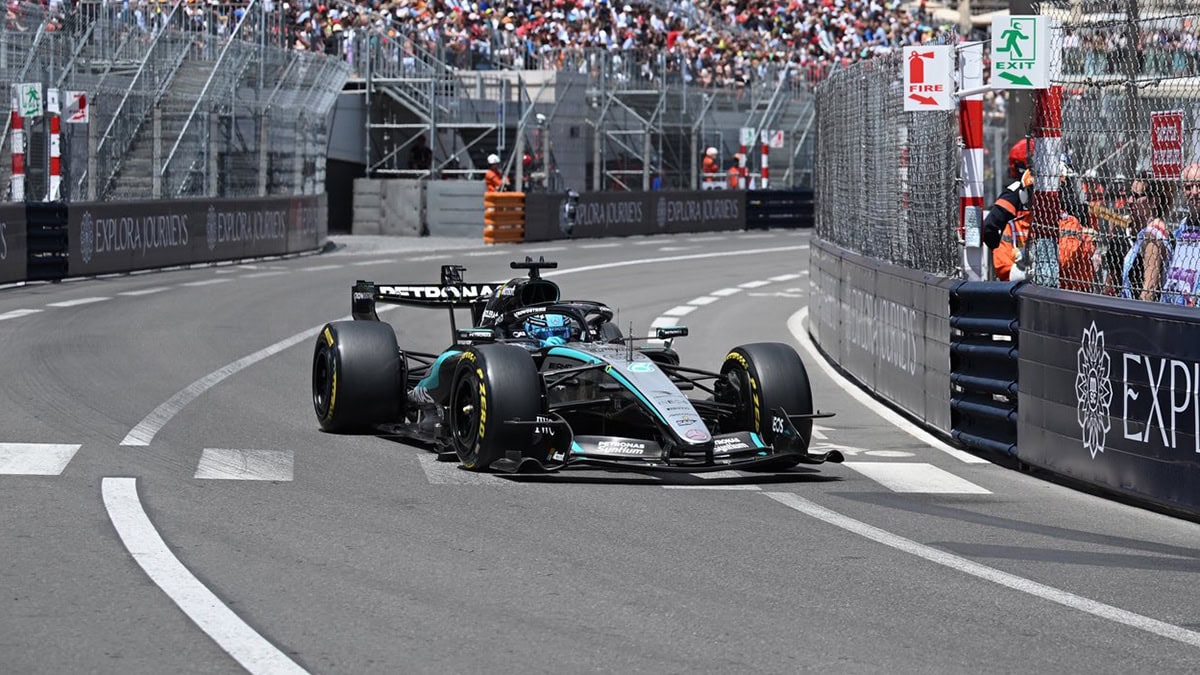 Formel 1 George Russell Mercedes Monaco 2026