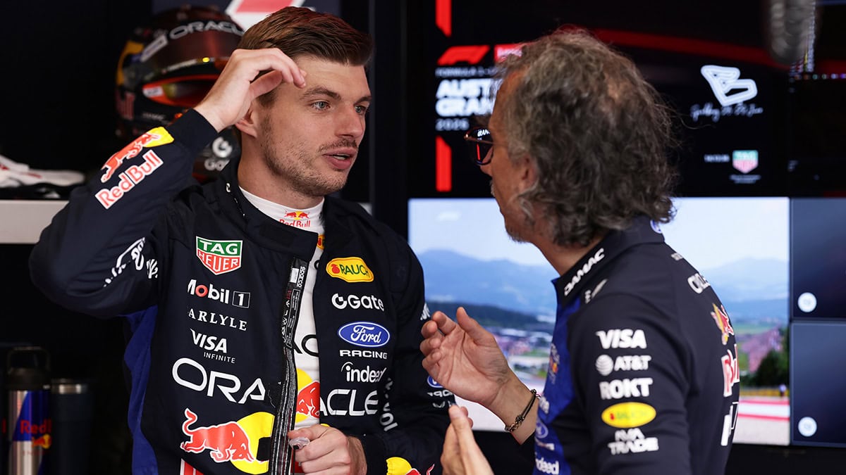 Formel 1 Max Verstappen und Laurent Mekies Red Bull Spielberg 2026