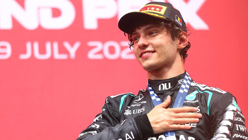 Formel 1 Andrea Kimi Antonelli Mercedes Spa 2026