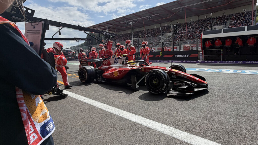 Formel 1 Lewis Hamilton Ferrari Spa 2026