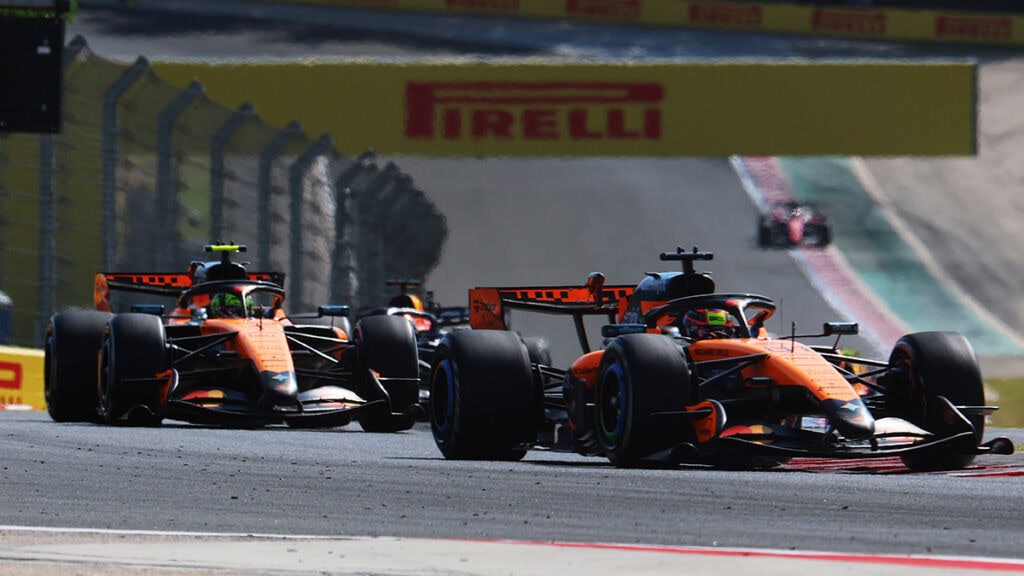 Formel 1 Oscar Piastri und Lando Norris McLaren Ungarn 2026