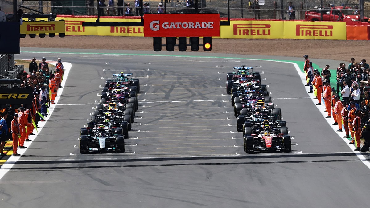 Formel 1 Silverstone Start 2026