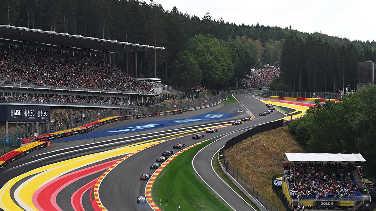 Formel 1 Belgien GP Spa Start 2026