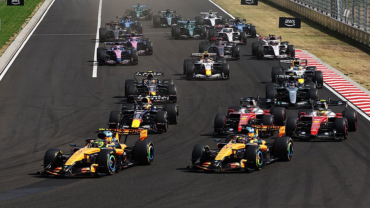 Formel 1 Start Ungarn GP 2026