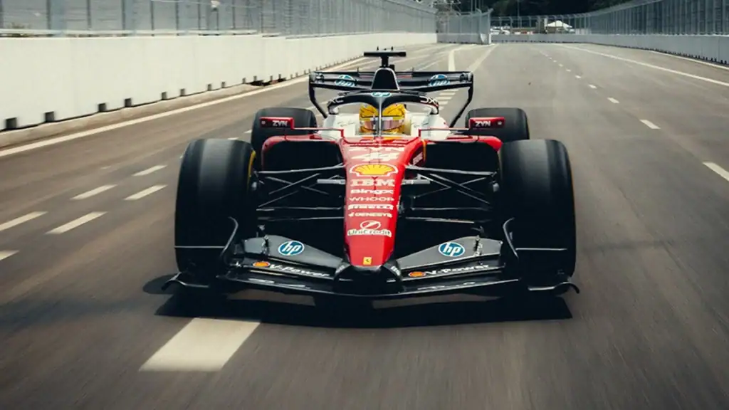 Lewis Hamilton, Ferrari, Madrid, Credit: Ferrari