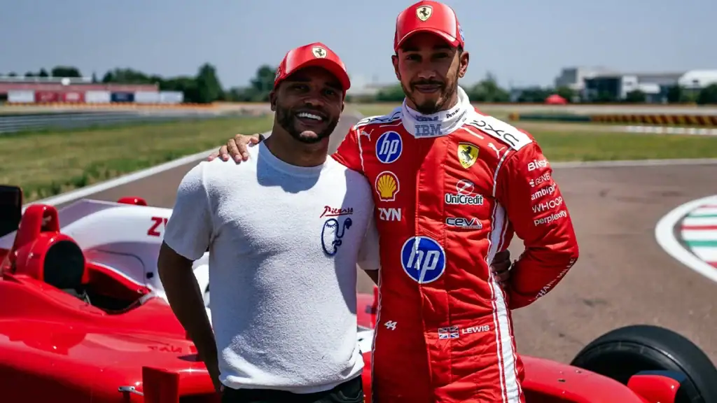 Lewis und Nicolas Hamilton, Credit: Nicolas Hamilton/Facebook