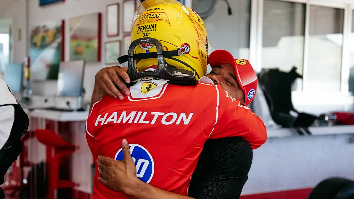 Lewis und Nicolas Hamilton, Credit: Nicolas Hamilton/Facebook